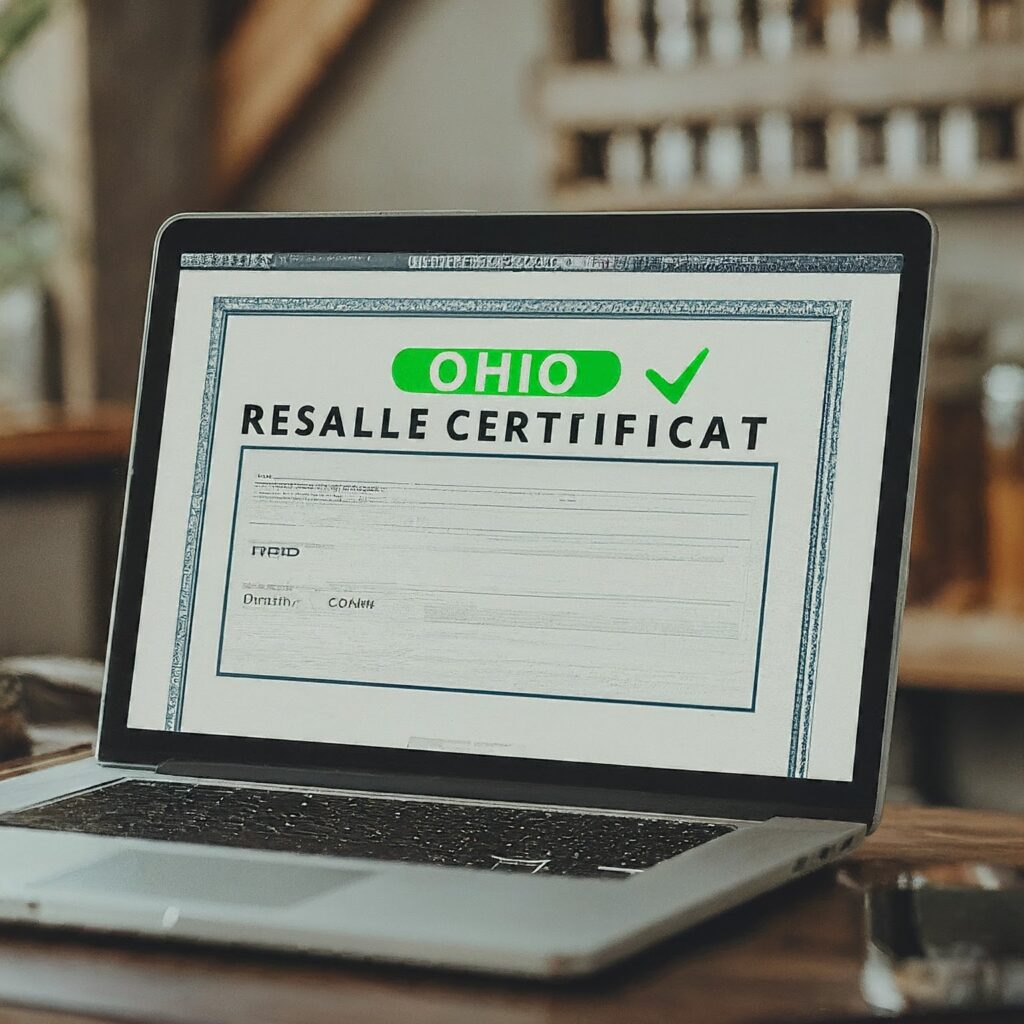 How to get a Ohio Resale Certificate